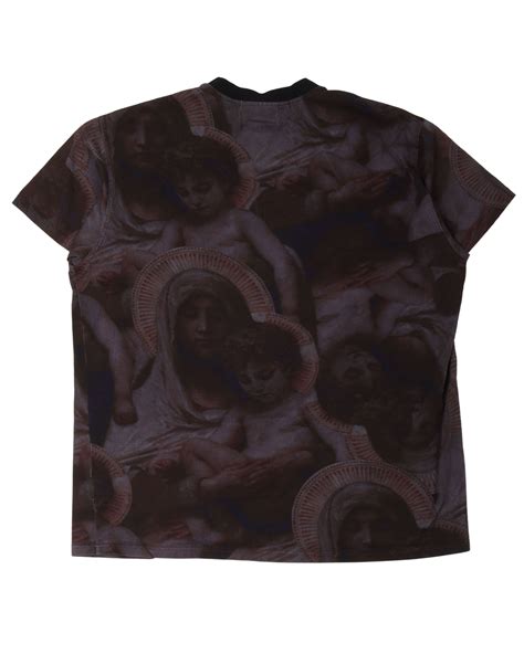 givenchy t shirt virgin mary|givenchy cropped t shirt.